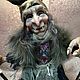   Баба-Яга. Интерьерная кукла. Fairy dolls. Ярмарка Мастеров.  Фото №4