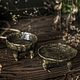 Набор для возжигания благовоний "Изба болотницы". Пиалы. Сестра Лесовика (divinagency). Интернет-магазин Ярмарка Мастеров.  Фото №2