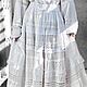 White summer skirt from the sewing and lace in Bohemian style Odette, Skirts, Tashkent,  Фото №1