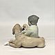 Винтаж: "Новые товарищи по играм", Lladro, Испания. Статуэтки винтажные. Елена thing_with_history. Ярмарка Мастеров.  Фото №4