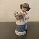 Винтаж: LLADRO 6635 фарфоровая статуэтка Мой милый щенок. Статуэтки винтажные. Коллекция Frau Burd. Ярмарка Мастеров.  Фото №7