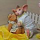 Reborn mouse or Mouse Mascot from the sculptor Sylvia Manning. Reborn. Doll's Paradise (Lyudmila79). My Livemaster. Фото №4
