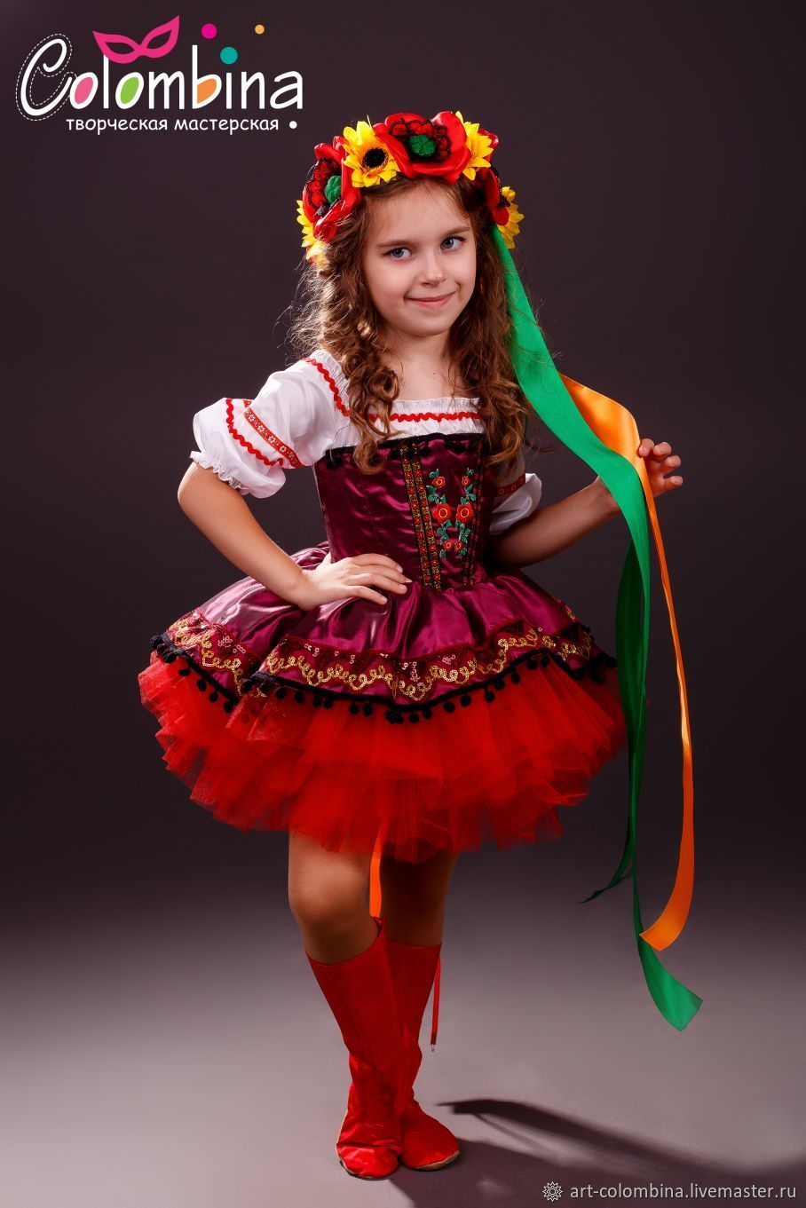 Детский украинский костюм