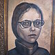 Девушка в черном. Картины. Любовь Филатова. Интернет-магазин Ярмарка Мастеров.  Фото №2