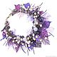 In the shade Pearl Plum. Necklace of natural pearls and amethysts. Necklace. ms. Decorator. Online shopping on My Livemaster.  Фото №2