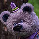 Люпин... Коллекционный мишка тедди. Мишки Тедди. Emotion Bears by Irina Voronina©. Ярмарка Мастеров.  Фото №4