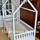 Кровать Детская Домик Белые Грёзы. Мебель на заказ. Кровати. Позитивная Мебель. Ярмарка Мастеров.  Фото №5