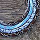 Колье из бисера. Колье. Евгения Nimrodelbeads. Ярмарка Мастеров.  Фото №4