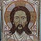 Заказать Мозаичная икона Спас Нерукотворный. Игорь Рехин -Художественная мозаика. Ярмарка Мастеров. . Иконы Фото №3
