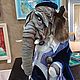  Слон и Моська, композиция, интерьерная скульптура. Интерьерная кукла. art List. Ярмарка Мастеров.  Фото №8
