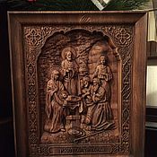 The carved icon case