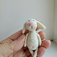 felt toy: Tiger with rabbit. Felted Toy. lilu. My Livemaster. Фото №5