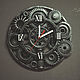 Настенные часы Дизельпанк, Часы классические, Оренбург,  Фото №1