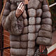 Шуба из куницы. Шубы. YANA KRAFT BRAND. Ярмарка Мастеров.  Фото №6