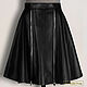 Tahmina skirt made of genuine leather/suede (any color), Skirts, Podolsk,  Фото №1