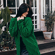 Women's  knitted jacket "Romantic"