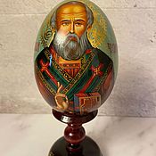 Яйцо "Богоматерь Казанская" на подставке