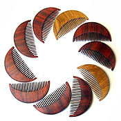 Сувениры и подарки handmade. Livemaster - original item Comb Wooden Female Petal. Handmade.