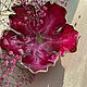 Сервировочное блюдо из эпоксидной смолы: Rose Flower, Сервизы, Санкт-Петербург,  Фото №1