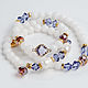 Triple bracelet-beads Lilac Dormouse, Bead bracelet, Magnitogorsk,  Фото №1