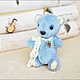 Мишка Скай. Мягкие игрушки. Мишки Teddyscharm Беленькой Елены. Интернет-магазин Ярмарка Мастеров.  Фото №2
