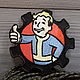 Заказать Нашивка: Pip boy в шестерне - Fallout Патч, Шеврон. mr. Липучка - Нашивки Патчи Шевроны. Ярмарка Мастеров. . Нашивки Фото №3