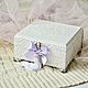 Шкатулка с инициалами «Белая сирень». Шкатулки. Шкатулки (HandMadeJoli) (HandMadeJoli). Ярмарка Мастеров.  Фото №5