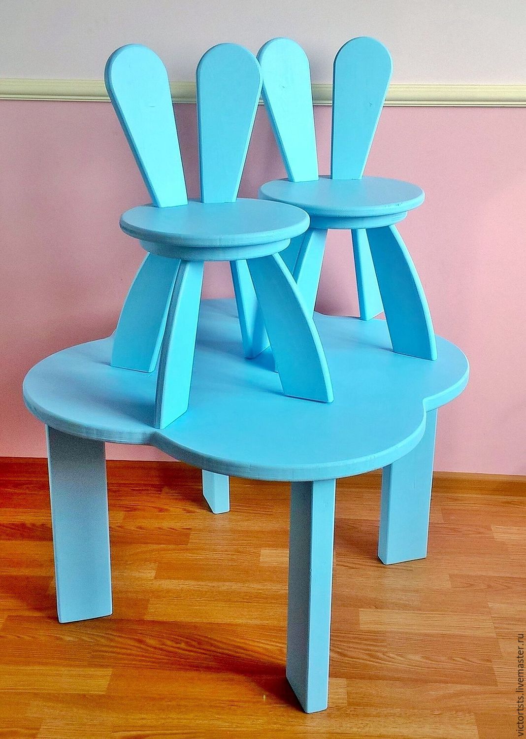 Стол стул детский пластик
