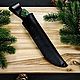 Нож из стали Vg-10 Куница, рукоять: Микарта. Ножи. Кузница «Вострый нож», г. Ворсма. Ярмарка Мастеров.  Фото №5