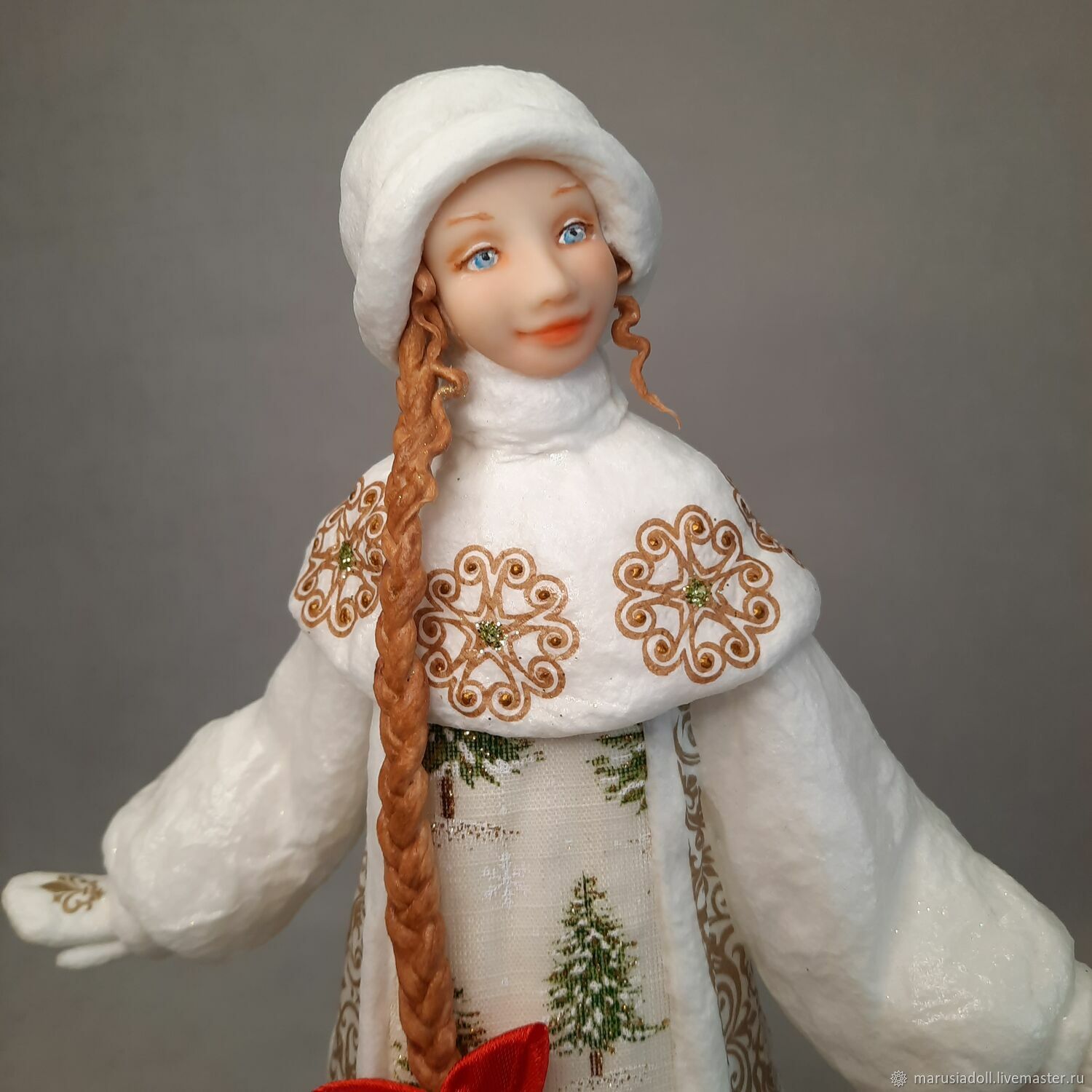 Кукла-модель снегурочка шарнирная «Самой стильной»,