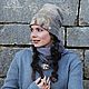 Заказать Валяная шапка "Каменные джунгли". Елена Черкасова «Renenet». Ярмарка Мастеров. . Шапки Фото №3