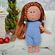 Заказать Комплект "Снежинка" для Little Mia Nines D`Onil. Тамара и Анастасия (Вязаные игрушки). Ярмарка Мастеров. . Одежда для кукол Фото №3