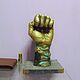 Statuette Fist, Golden Fist, Male Fist. Figurines. Author's sculpture decor. Online shopping on My Livemaster.  Фото №2