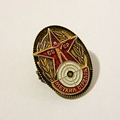 Украшения handmade. Livemaster - original item Badges with symbols of the USSR 2 variants 