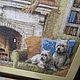 Picture cross stitch by the fireplace, cross stitch. Pictures. sweet-home11. My Livemaster. Фото №4