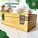 Шкатулка из дуба "Дракон" 21х13 см. Шкатулки. Лесная Сказка. Ярмарка Мастеров.  Фото №4