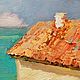 Картина "Кажется дождь начинается", холст, масло. Картины. Магазин мастера Ольги Степановой (OlhaStepanova) (OlhaStepanova). Ярмарка Мастеров.  Фото №4