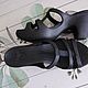 Винтаж: Кроксы на каблуке Чёрный разм W 11 наш 40 Crocs. Обувь винтажная. Сокровищница Helen Vintage. Ярмарка Мастеров.  Фото №5