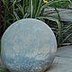 Concrete ball 30cm pommel on a pole concrete hemisphere. Figurines. Decor concrete Azov Garden. My Livemaster. Фото №5