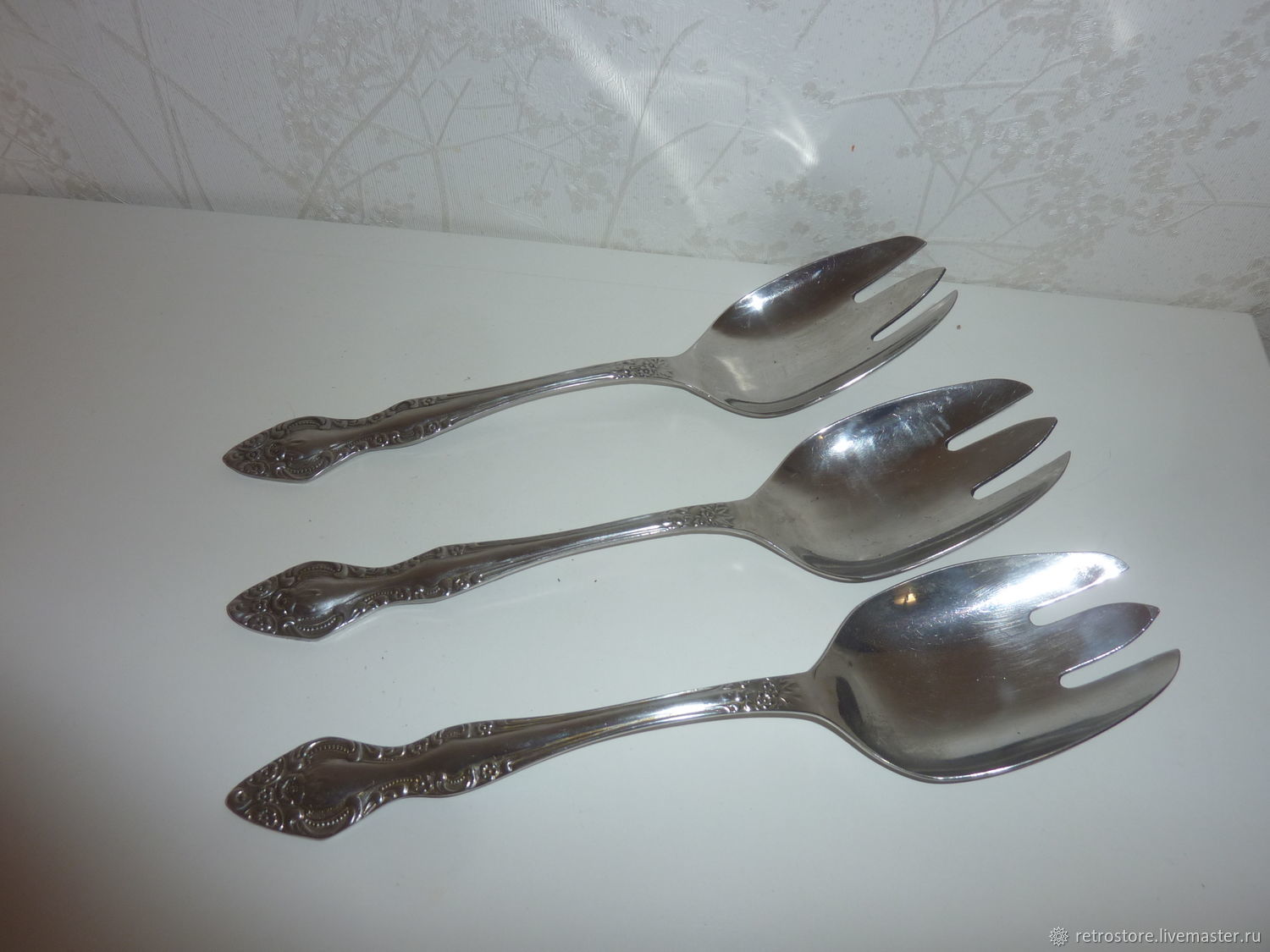 Винтаж: Вилка поварская для салата СССР в интернет-магазине Ярмарка ...