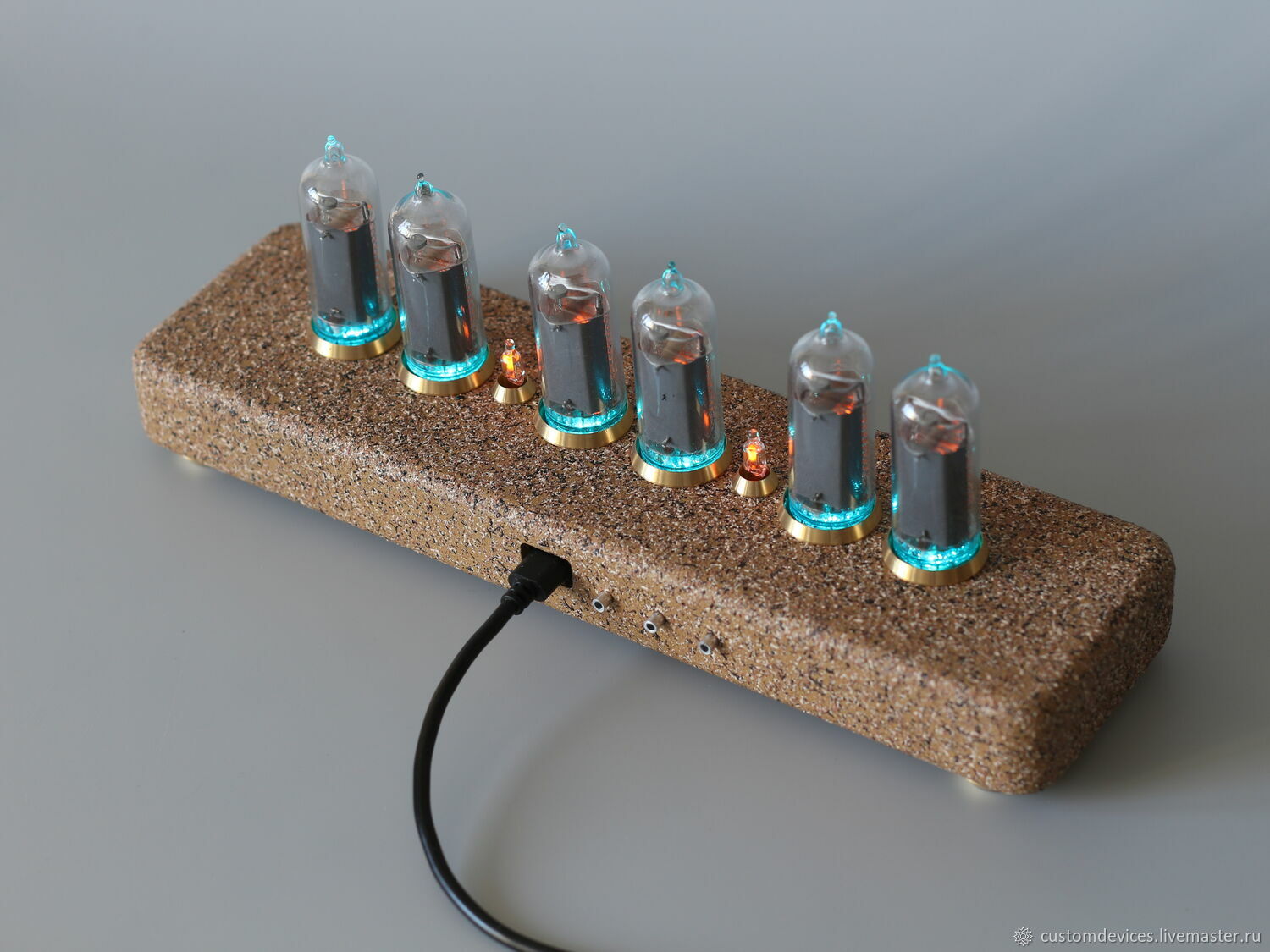 Ламповые часы "ИН-14 6 ламп" (цвет сиенский камень) – купить онлайн на ...