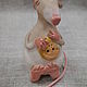 Заказать  Сонная мышка. Elena's ceramics. Ярмарка Мастеров. . Статуэтка Фото №3