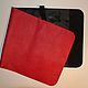 Universal book cover in genuine leather. Organizer. Redbag. My Livemaster. Фото №4