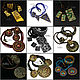 Romantic Jewelry Set (251) designer Jewelry. Pendant. Svetlana Parenkova (parenkova). My Livemaster. Фото №15