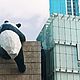 Полигональная скульптура «Панды»,которая взбирается на здание. Скульптуры. Maacgallery. Ярмарка Мастеров.  Фото №6