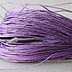 Шнур вощеный хлопок
Шнур плетеный из хлопка фиолетового цвета с восковой пропиткой диаметром 1 мм и длиной 10 метров для сборки украшений