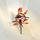 Order Brooch-pin: Copper Dragonflies (glass and polymer clay). Tatiana Salun ( Salun). Livemaster. . Brooches Фото №3