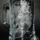 Order On the trail of wolves. Beer mug. ArtGraving. Livemaster. . Mugs and cups Фото №3