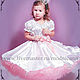 Заказать Baby dress 'pink and White' Art.-269. ModSister/ modsisters. Ярмарка Мастеров. . Childrens Dress Фото №3