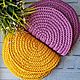 Сумка "Дилайла". Сумка через плечо. Knitted basket. Ярмарка Мастеров.  Фото №5